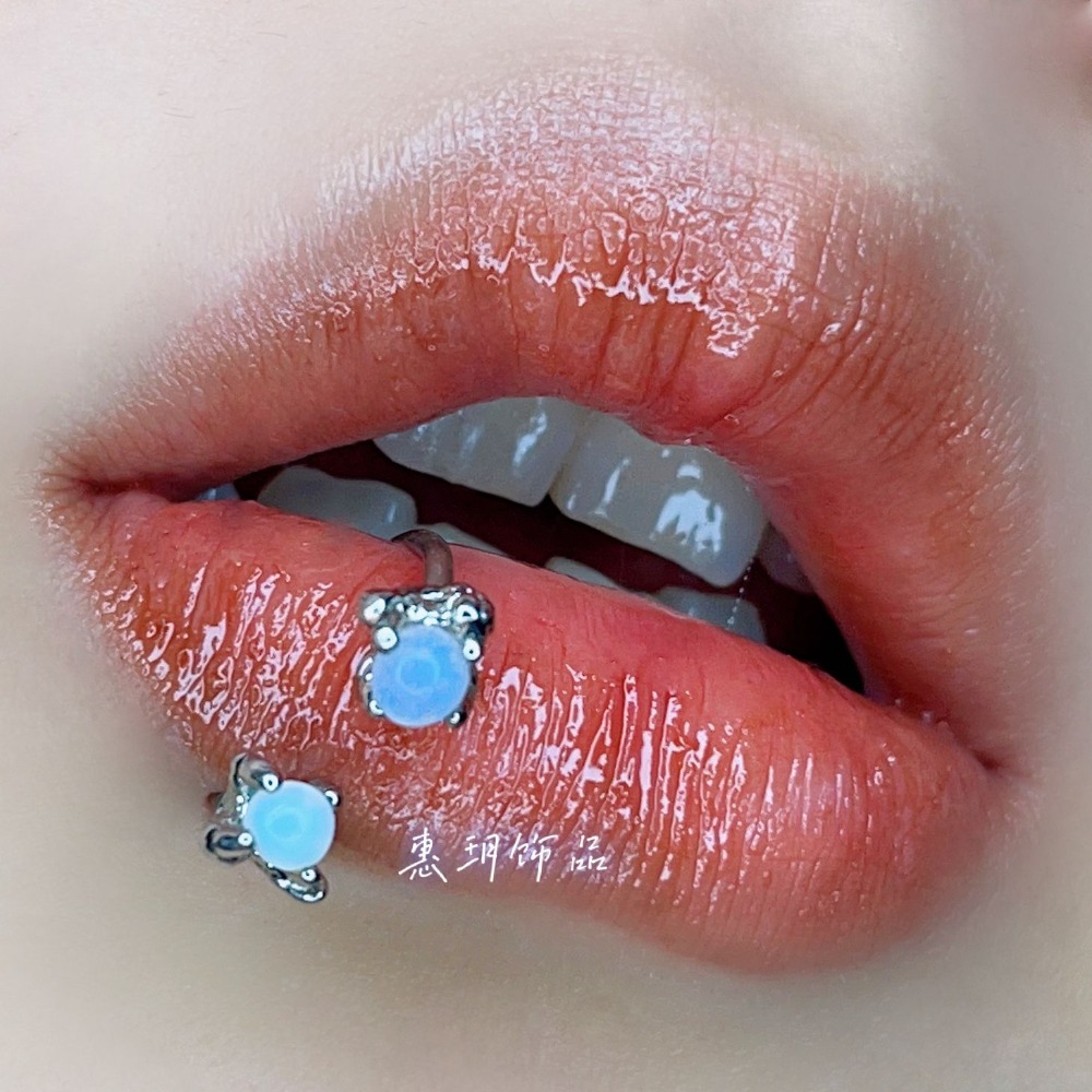 Body Jewelry Europe - Dragon Claw Four Claw Opal Titanium