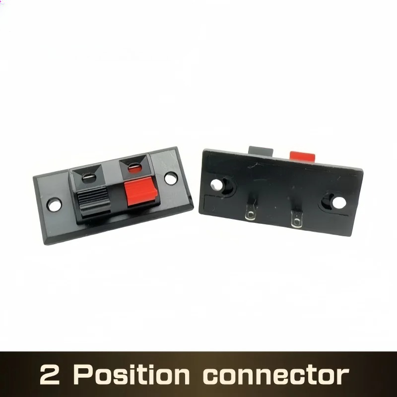 Threadless Push Pin - 5PCS 2 Positions Connector Terminal Push