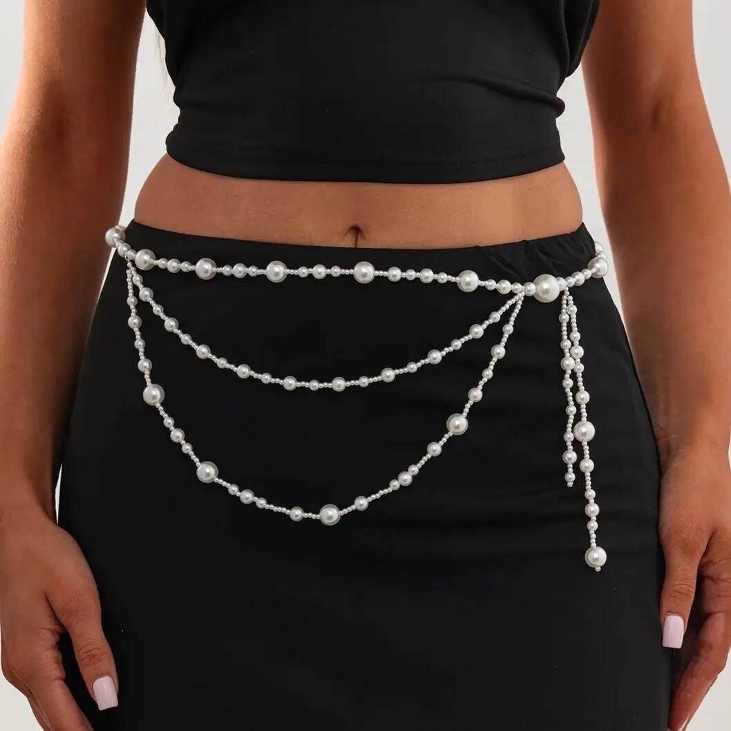 Body Jewelry Trend - IngeSight.Z Trend Luxury Multi Layer Imitation