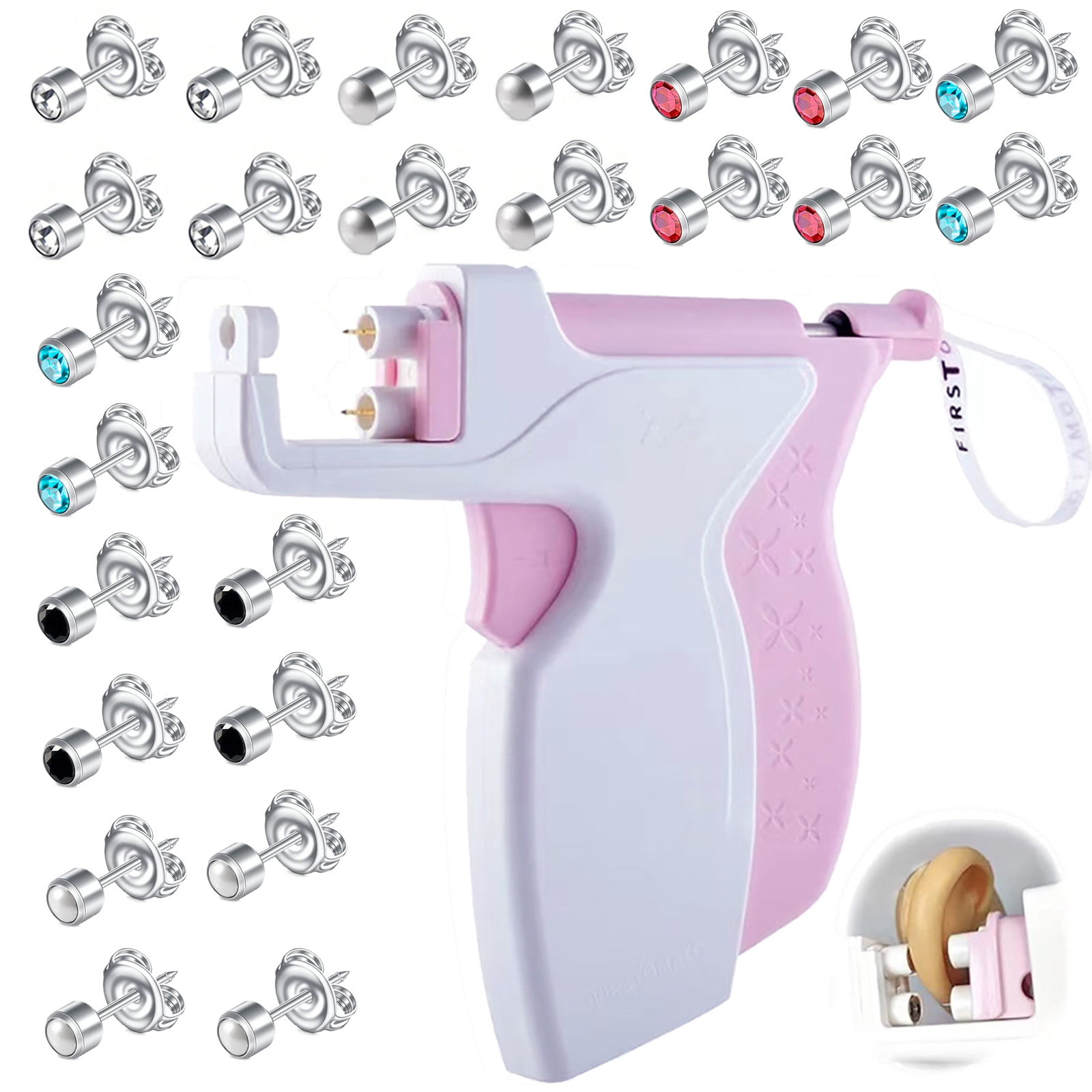 Body Jewelry In Store - T3 Ear Piercing Gun Kit Aseptic