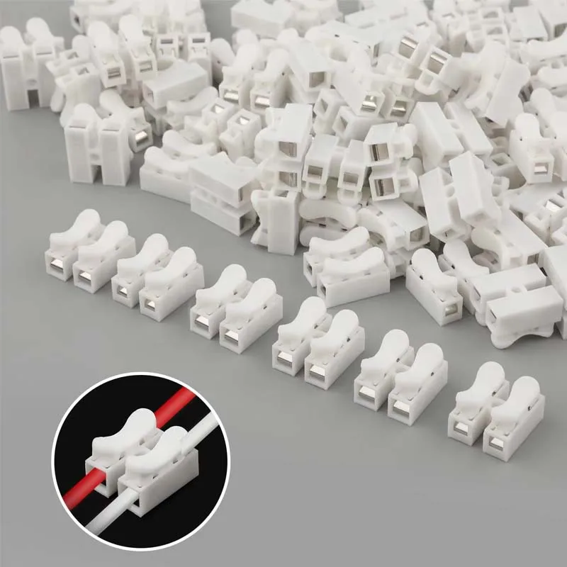 Threadless Push Pin - 50pcs Push Quick Wire Cable CH2