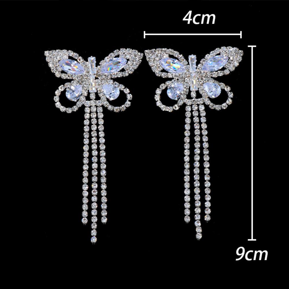 Sexy Rhinestone Butterfly Tass - đánh giá và giá Body Jewelry Stickers