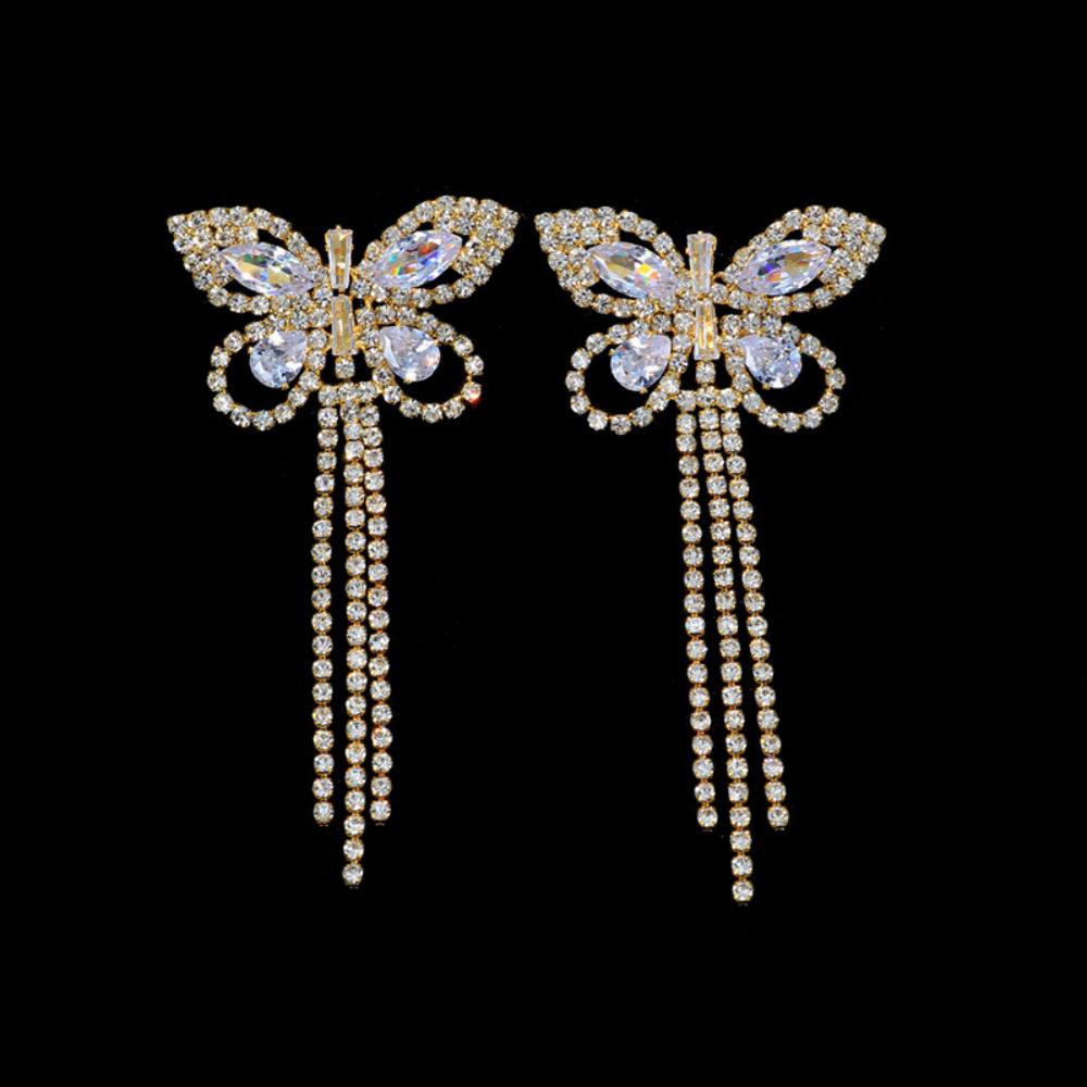 Sexy Rhinestone Butterfly Tass - đánh giá và giá Body Jewelry Stickers