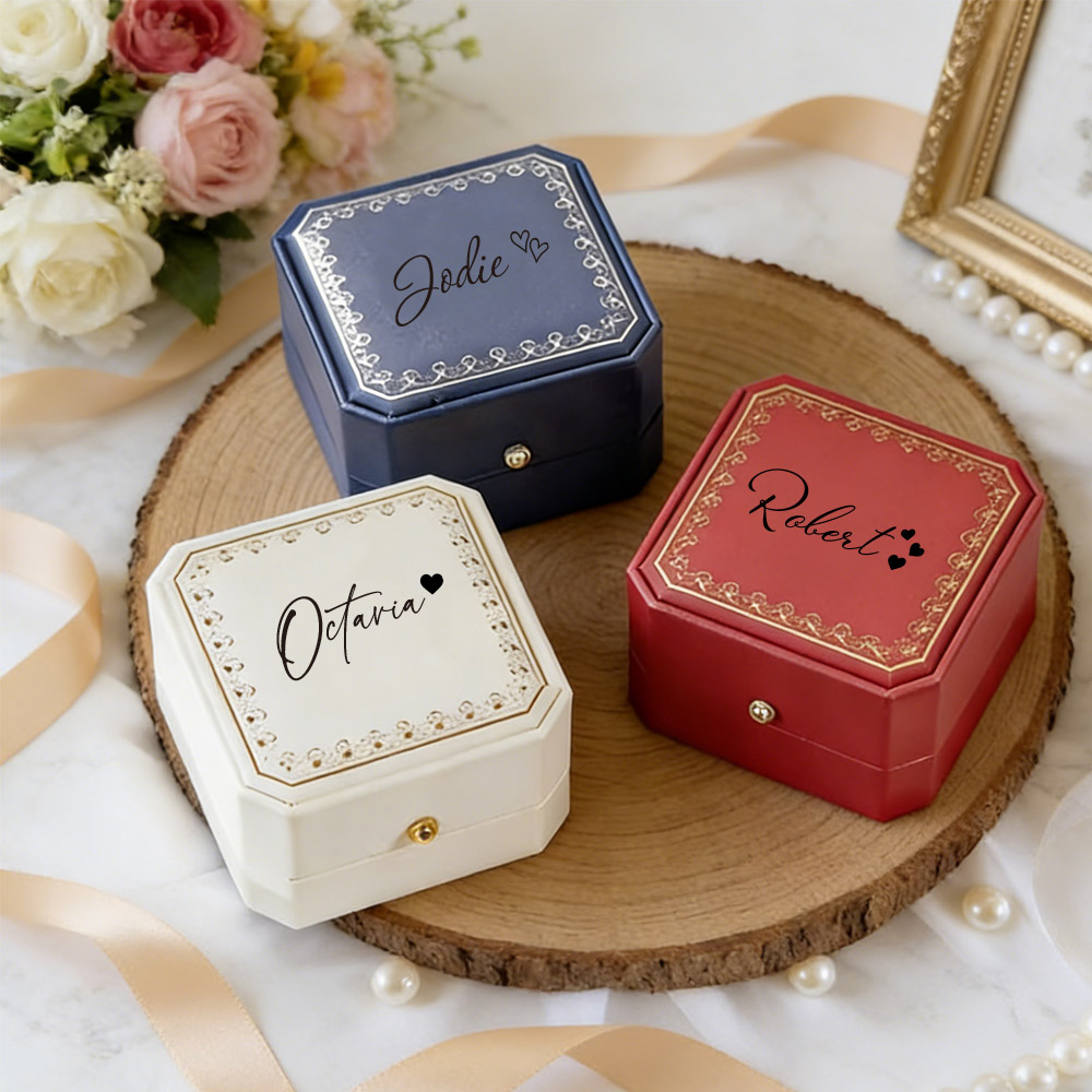 Personalized Faux Leather Ring - đánh giá và giá Body Jewelry Organizer