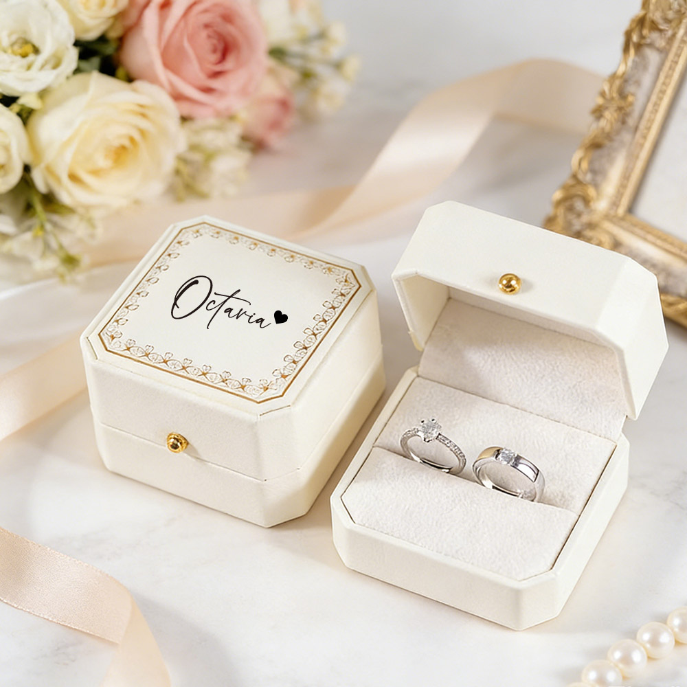 Personalized Faux Leather Ring - đánh giá và giá Body Jewelry Organizer