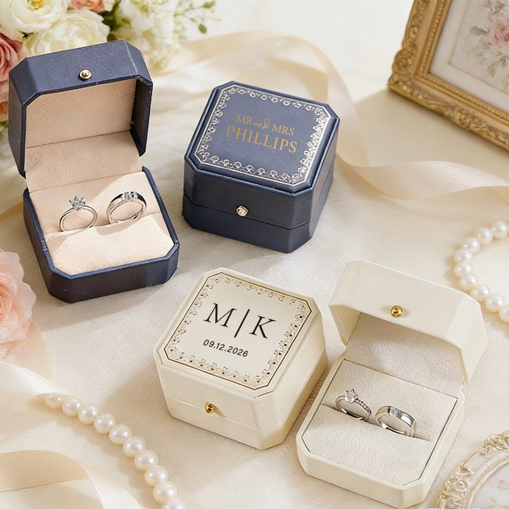 Personalized Faux Leather Ring - đánh giá và giá Body Jewelry Organizer
