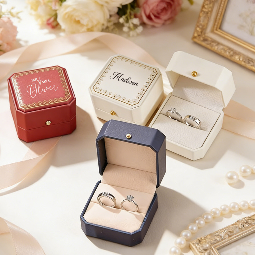Personalized Faux Leather Ring - đánh giá và giá Body Jewelry Organizer