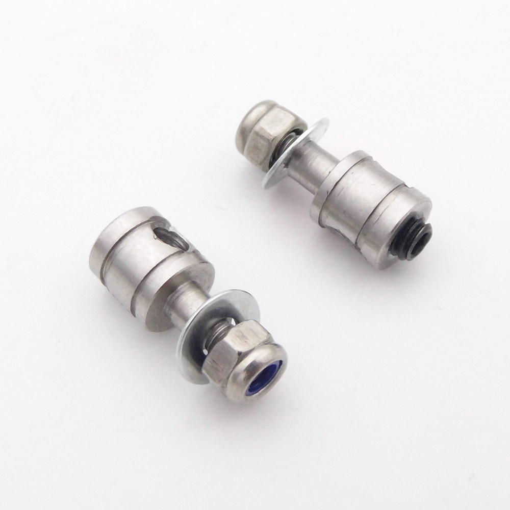 2PCS 3mm Metal Linkage End Tie - đánh giá và giá Threadless Push Pin