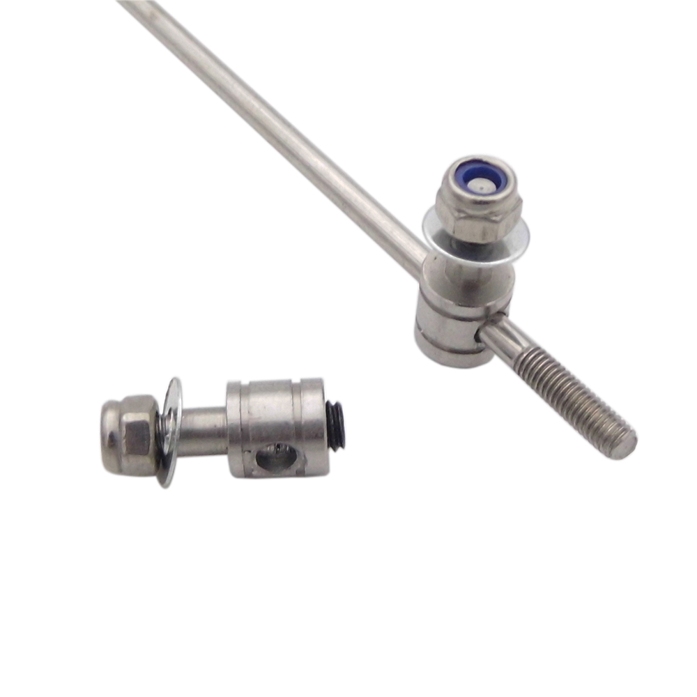 2PCS 3mm Metal Linkage End Tie - đánh giá và giá Threadless Push Pin