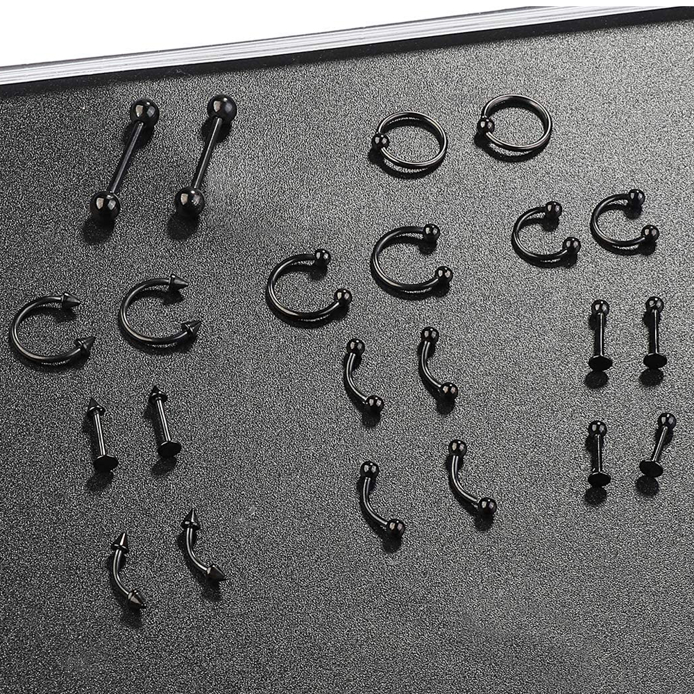 6 PCS Professional Piercing Ki - đánh giá và giá Body Jewelry Nipple Rings
