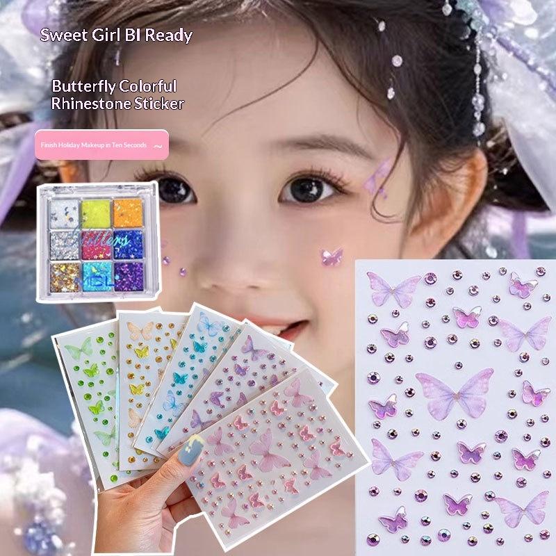 Face Painting Stickers For Kid - đánh giá và giá Body Jewelry Stickers