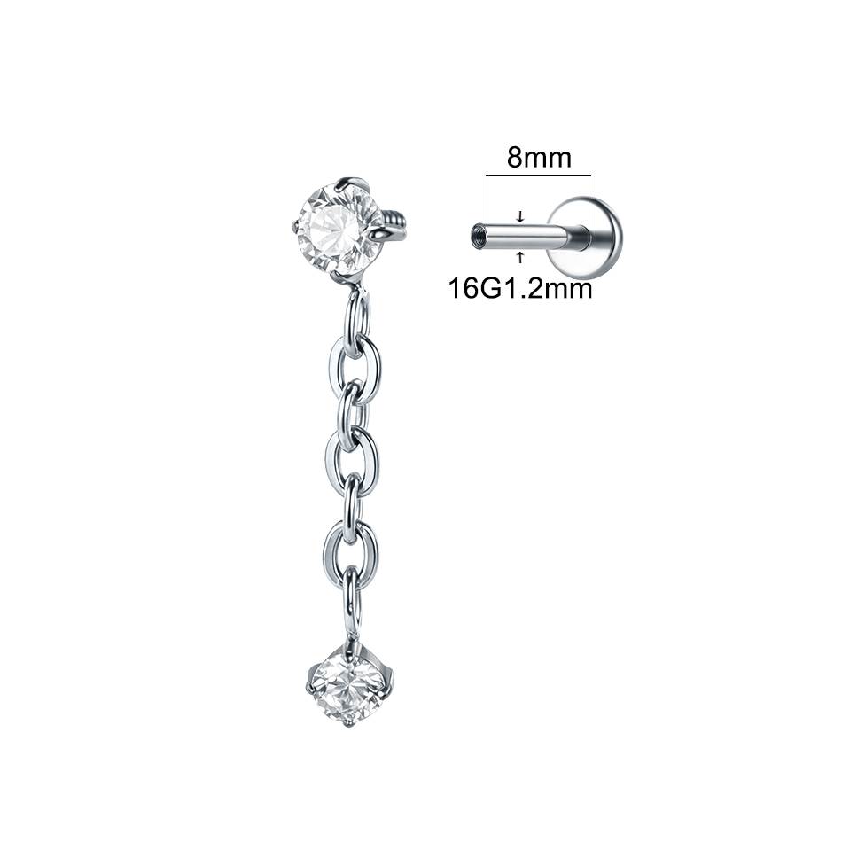 1Pcs ASTM F136 Titanium 16G Da - đánh giá và giá Body Jewelry Helix