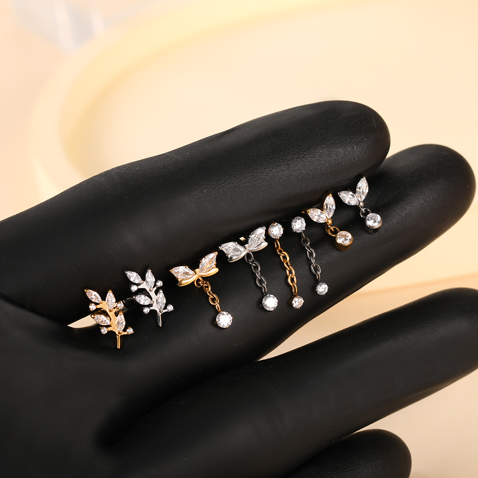 1Pcs ASTM F136 Titanium 16G Da - đánh giá và giá Body Jewelry Helix