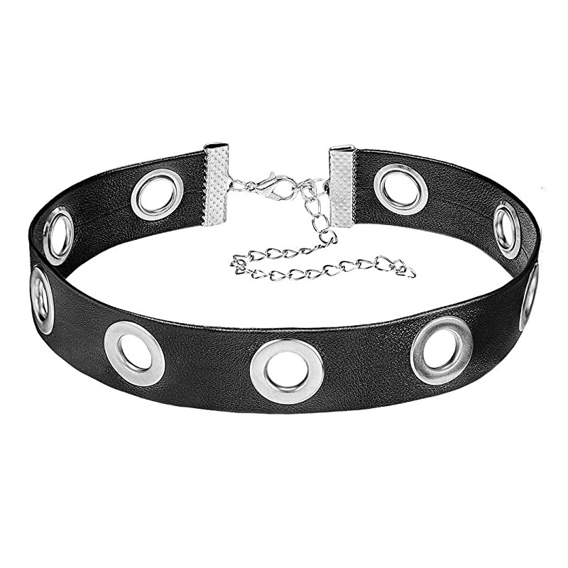 New Trend Leather Choker Neckl - đánh giá và giá Body Jewelry Trend