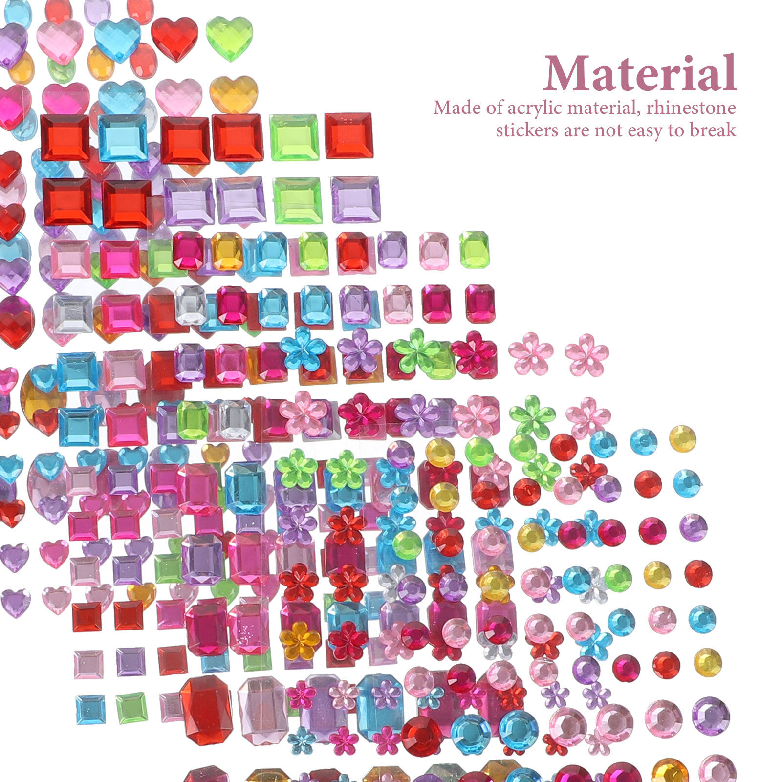 12 Sheets Acrylic Rhinestone S - đánh giá và giá Body Jewelry Stickers