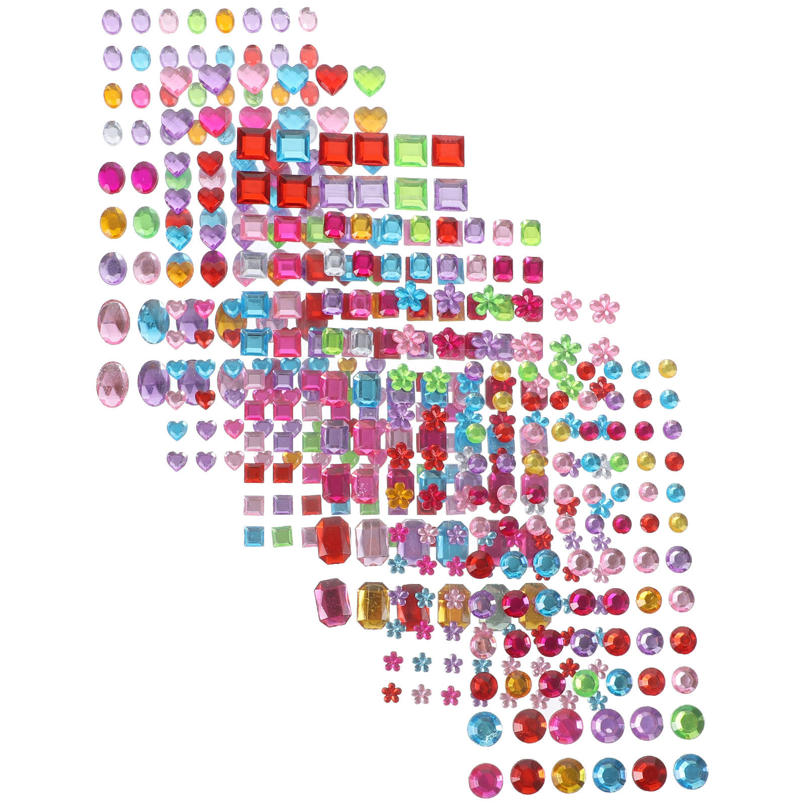 12 Sheets Acrylic Rhinestone S - đánh giá và giá Body Jewelry Stickers