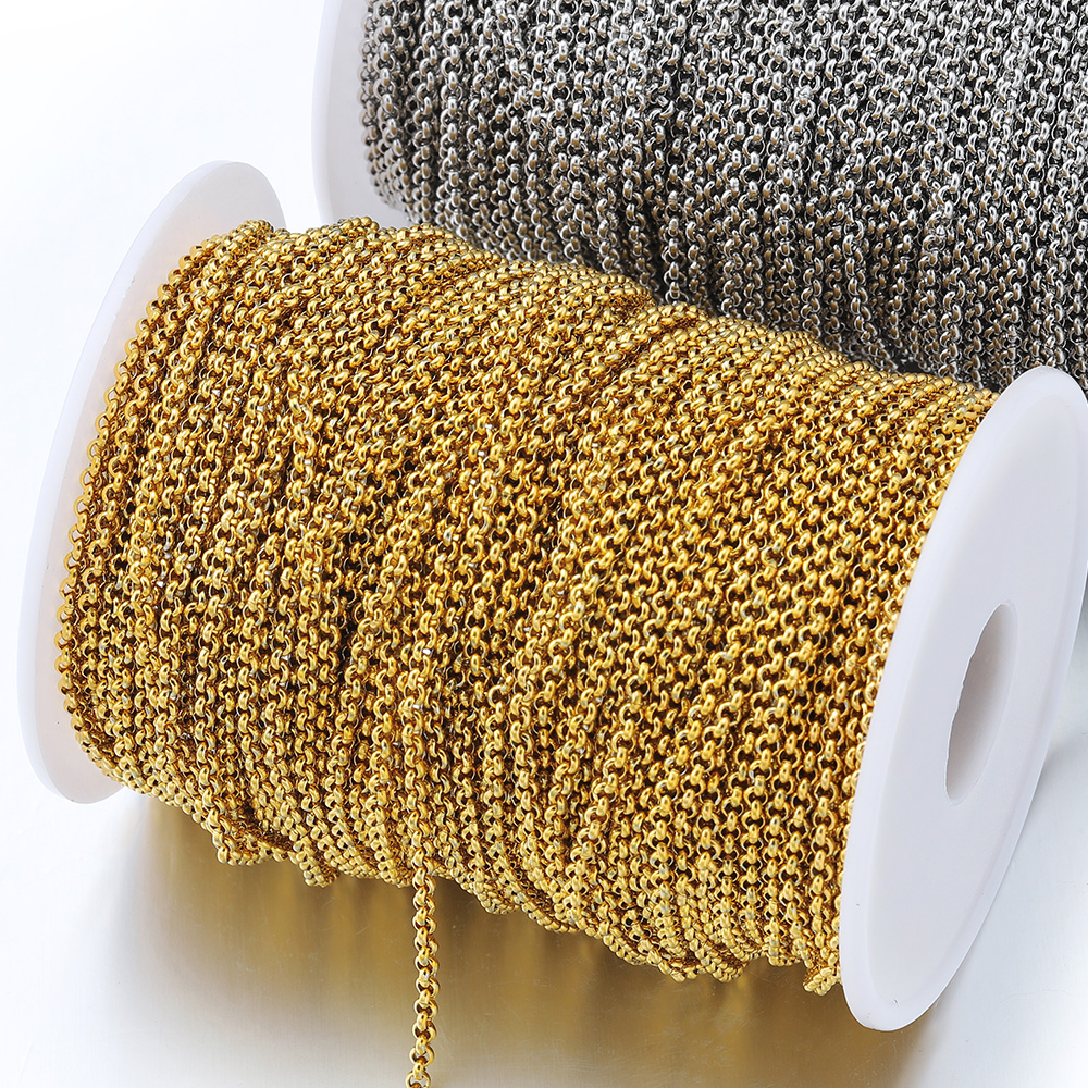 1 meter 2-4mm Stainless Steel  - đánh giá và giá Body Chain Jewelry