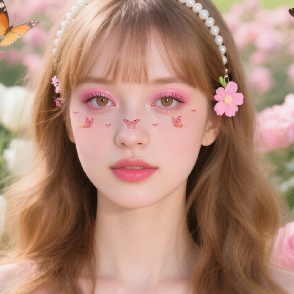 6PCS Cute Butterfly Tattoo Sti - đánh giá và giá Body Jewelry Tattoo