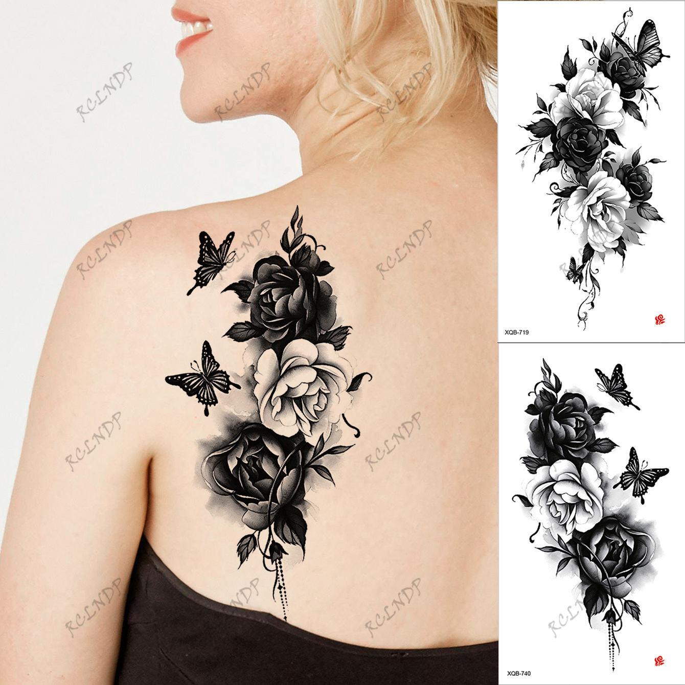 2pcs Waterproof Temporary Tatt - đánh giá và giá Body Jewelry Tattoo