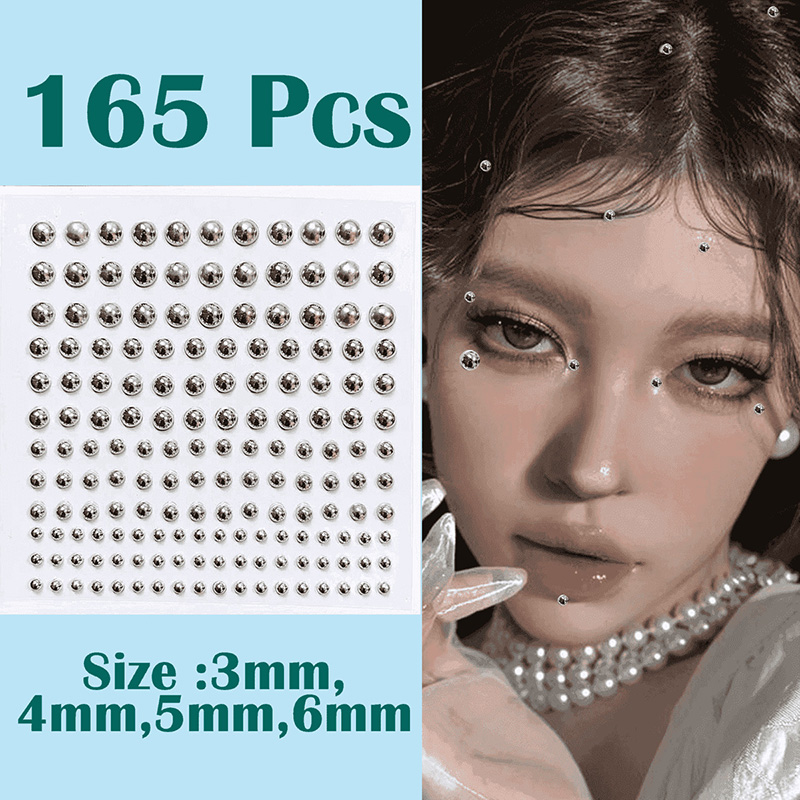 3D Face Eyes Party Makeup Tatt - đánh giá và giá Body Jewelry Stickers