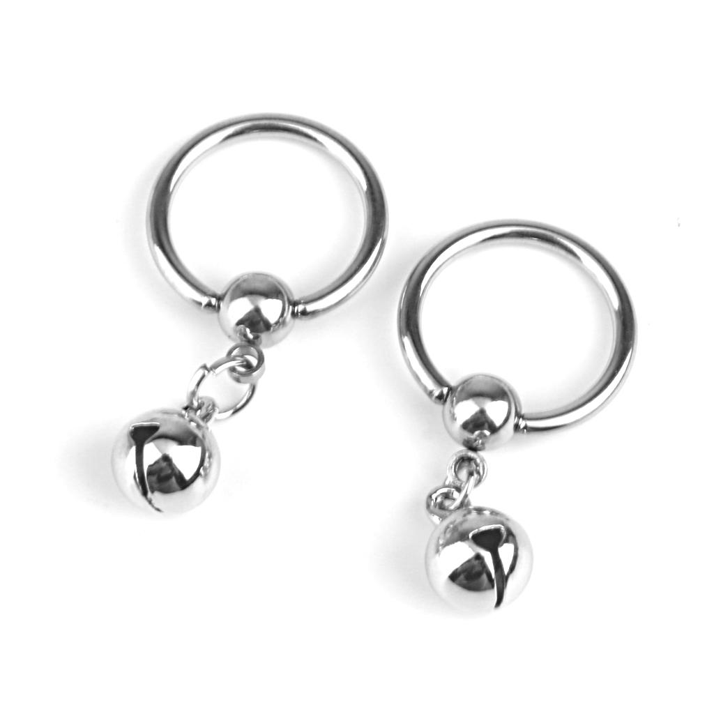 Silver Stainless Steel Nipple  - đánh giá và giá Body Jewelry Nipple Rings