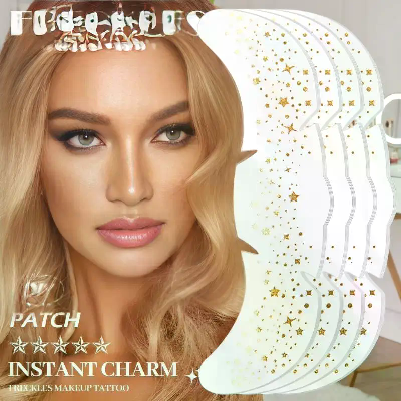 Hot Rose Gold Freckles Tempora - đánh giá và giá Body Jewelry Stickers