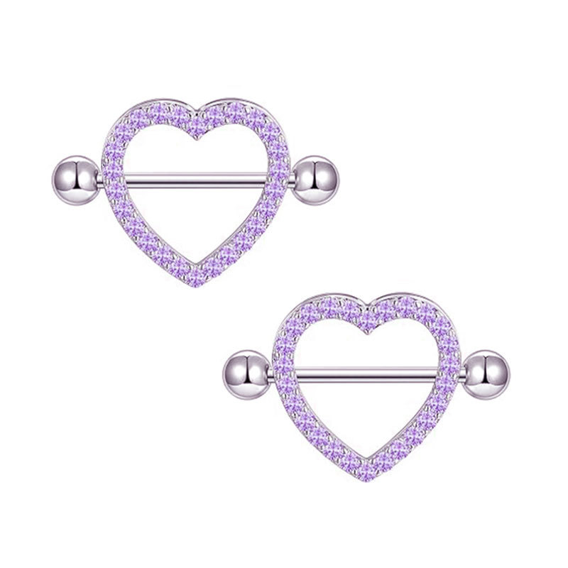 Purple Butterlfy  Nipple Pierc - đánh giá và giá Body Jewelry Nipple Rings