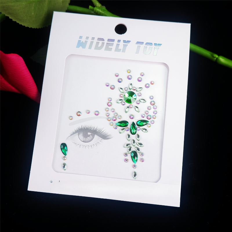 Acrylic Resin Face Gems Rhines - đánh giá và giá Body Jewelry Stickers