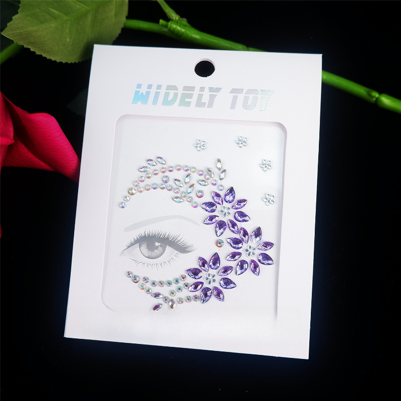 Acrylic Resin Face Gems Rhines - đánh giá và giá Body Jewelry Stickers