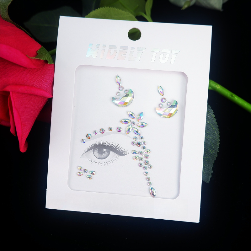 Acrylic Resin Face Gems Rhines - đánh giá và giá Body Jewelry Stickers