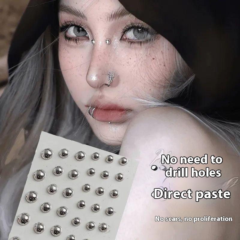 321pcs Non Piercing Lip Studs  - đánh giá và giá Body Jewelry Stickers