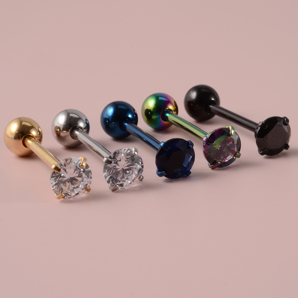 1PCS Surgical Steel Tongue Bar - đánh giá và giá Body Jewelry Nipple Rings