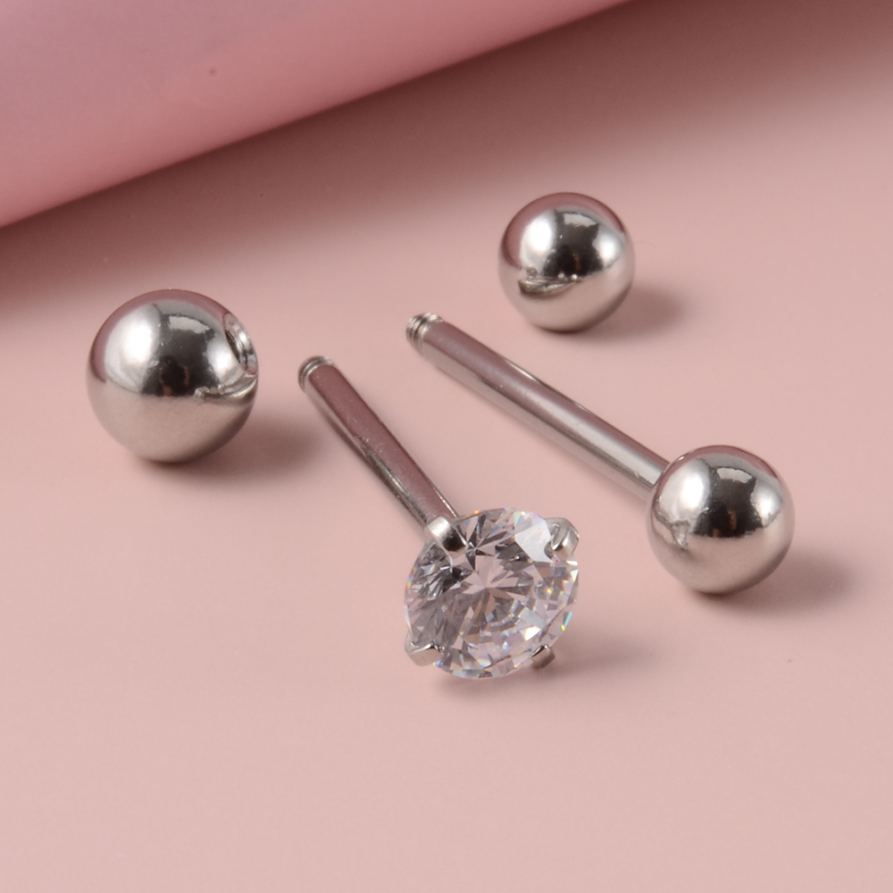 1PCS Surgical Steel Tongue Bar - đánh giá và giá Body Jewelry Nipple Rings