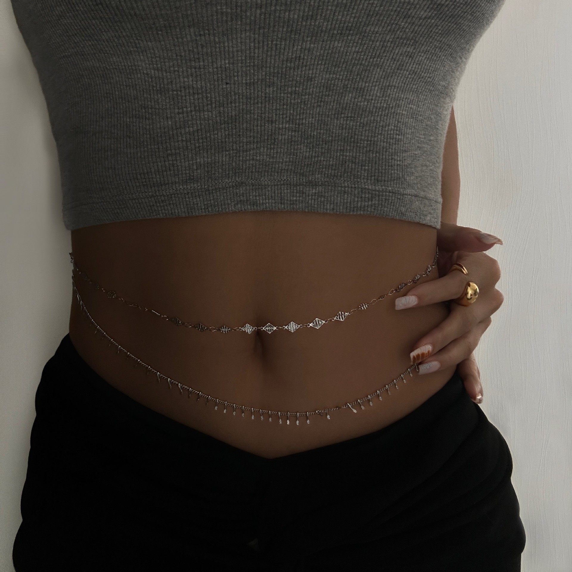 Punk Round Stainless Steel Wai - đánh giá và giá Body Jewelry Trend