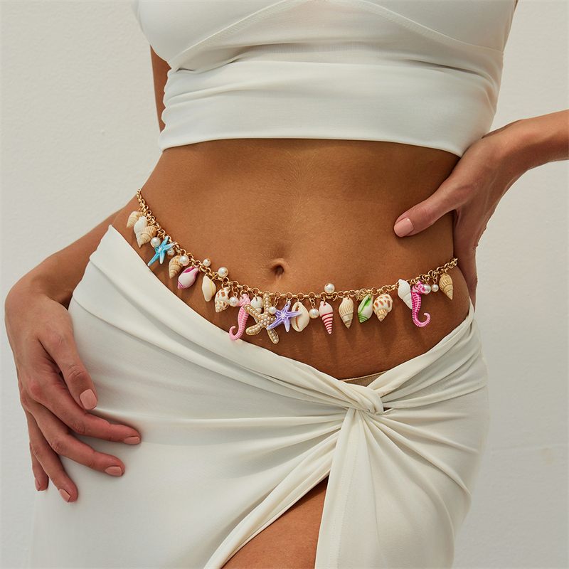 Boho Starfish Shell Pendant Wa - đánh giá và giá Body Jewelry Helix