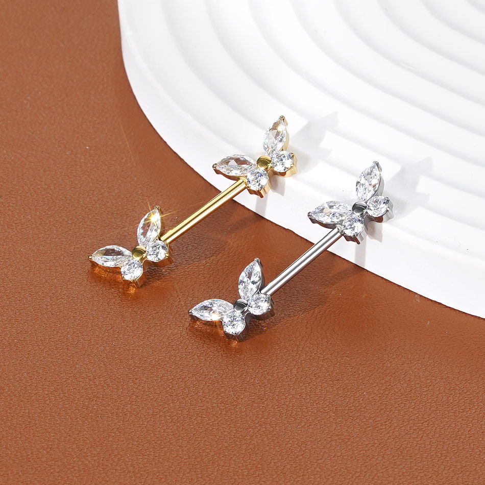 1Pc G23 Titanium Nipple Ring S - đánh giá và giá Body Jewelry Nipple Rings