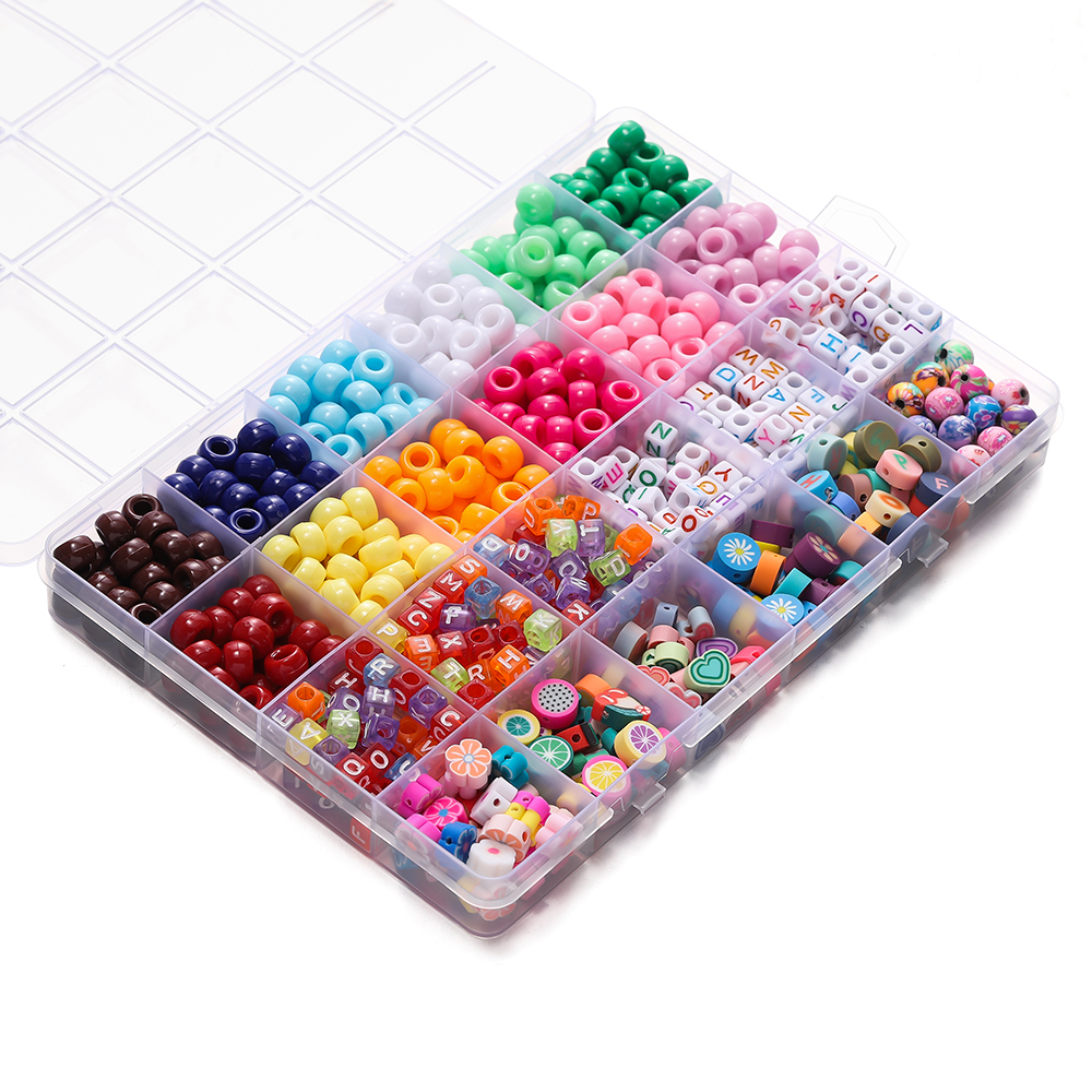 680pcs/Box Colorful Acrylic Po - đánh giá và giá Body Jewelry Organizer