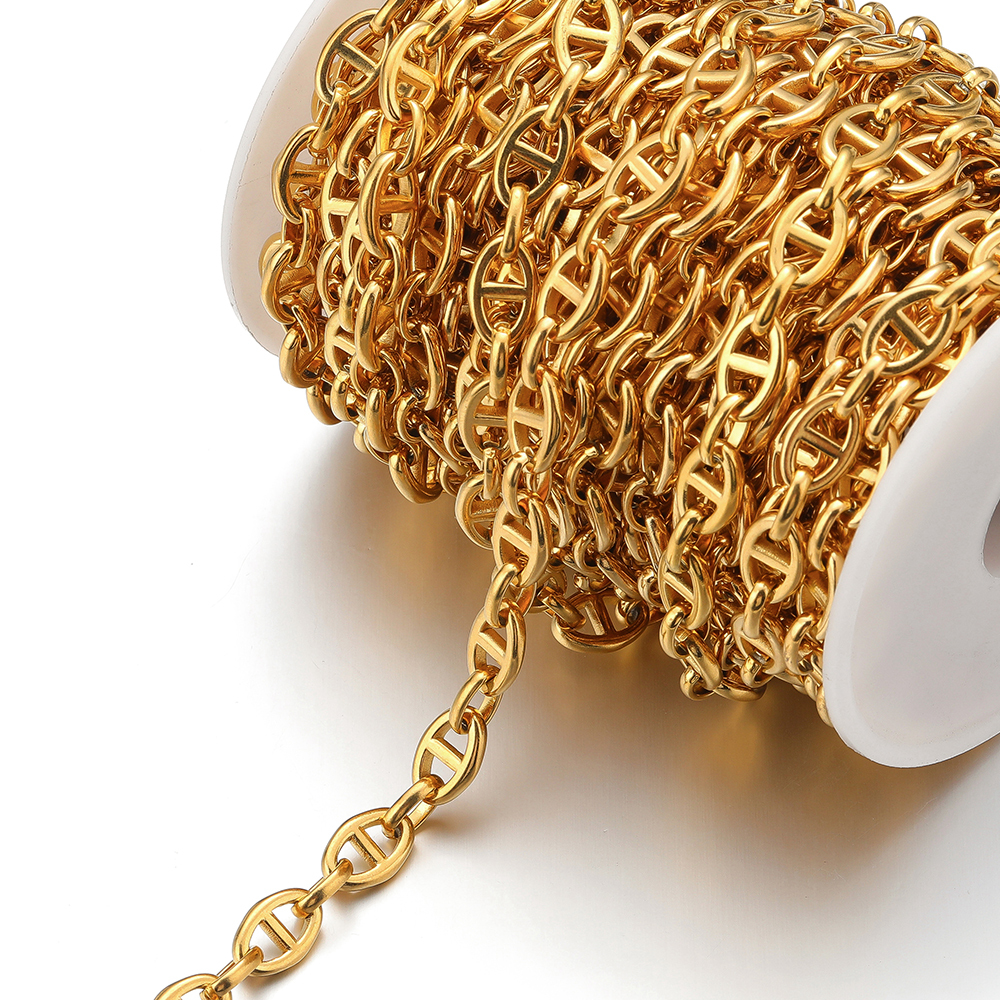 1 Meter Stainless Steel Coffee - đánh giá và giá Body Chain Jewelry