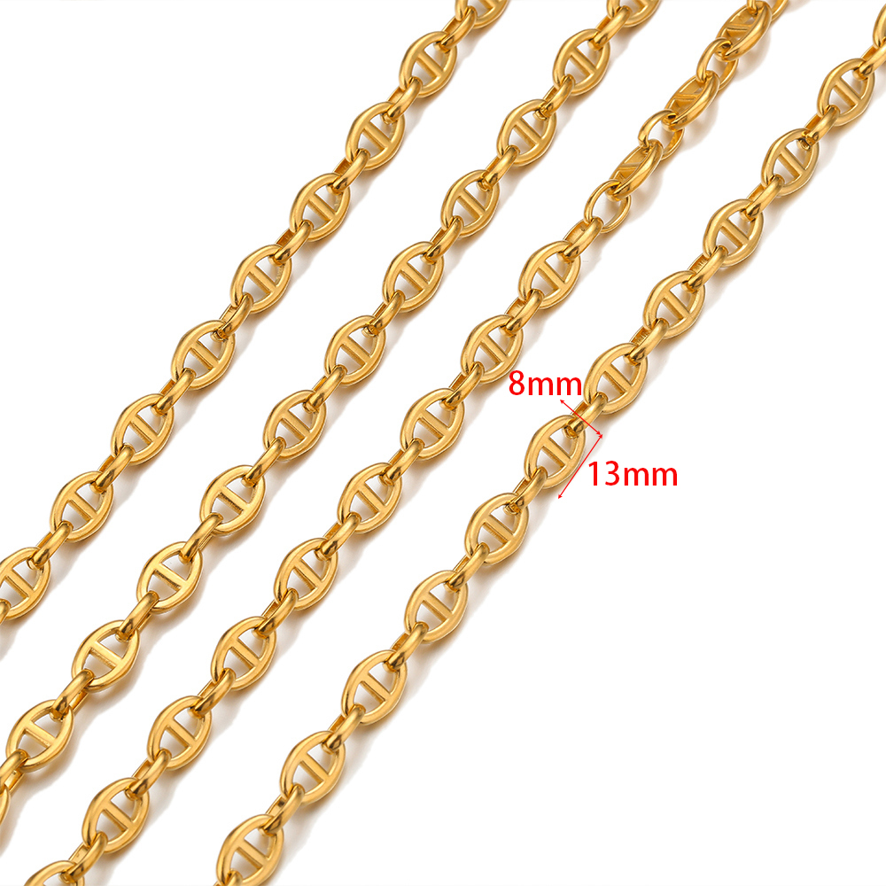 1 Meter Stainless Steel Coffee - đánh giá và giá Body Chain Jewelry