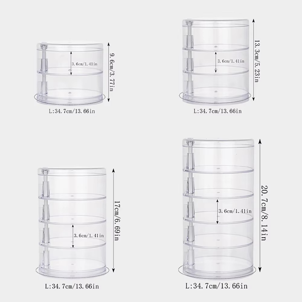 360 Rotating Jewelry Organizer - đánh giá và giá Body Jewelry Organizer