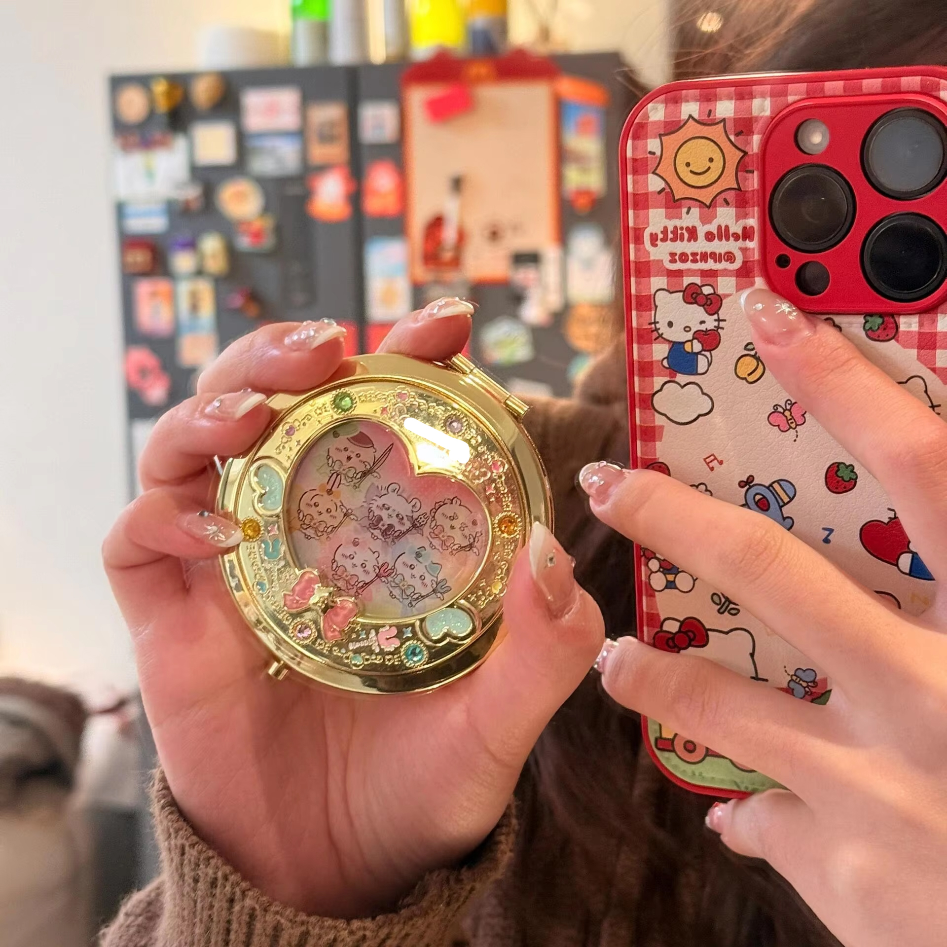jiyi Magic Girl Mirror Heart S - đánh giá và giá Body Jewelry Organizer