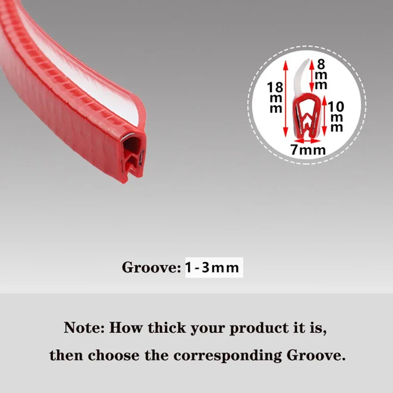 1-5Meter U Shaped Sealing Stri - đánh giá và giá Body Jewelry 4 U