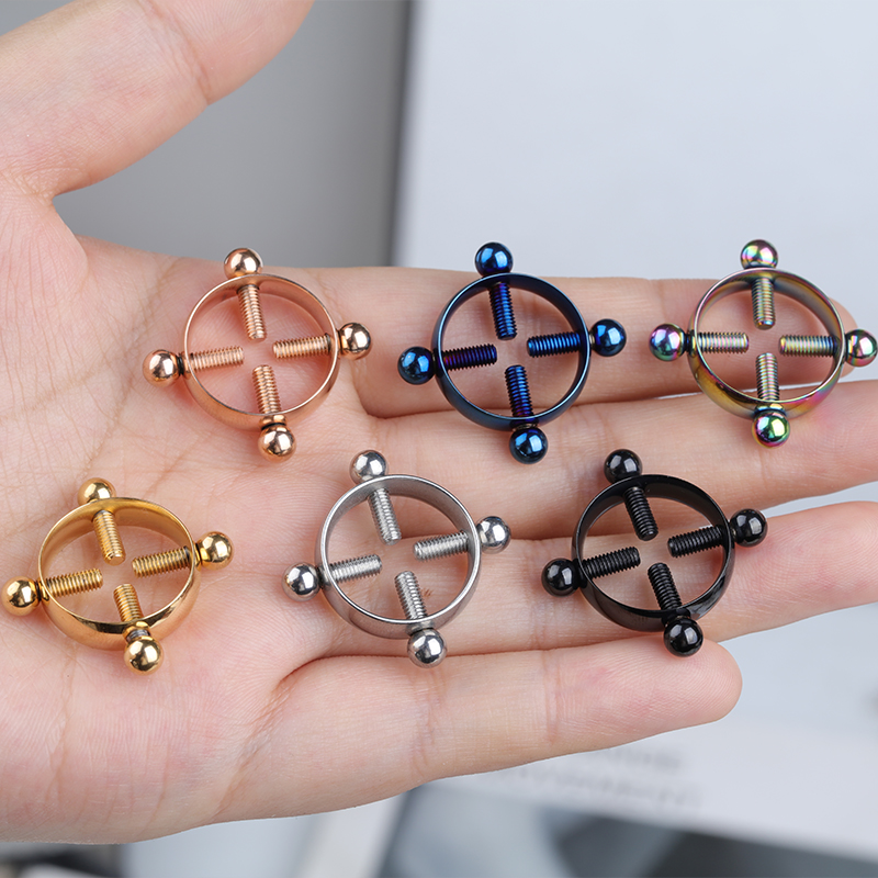 1pair Stainless Steel Cross Ni - đánh giá và giá Body Jewelry Nipple Rings