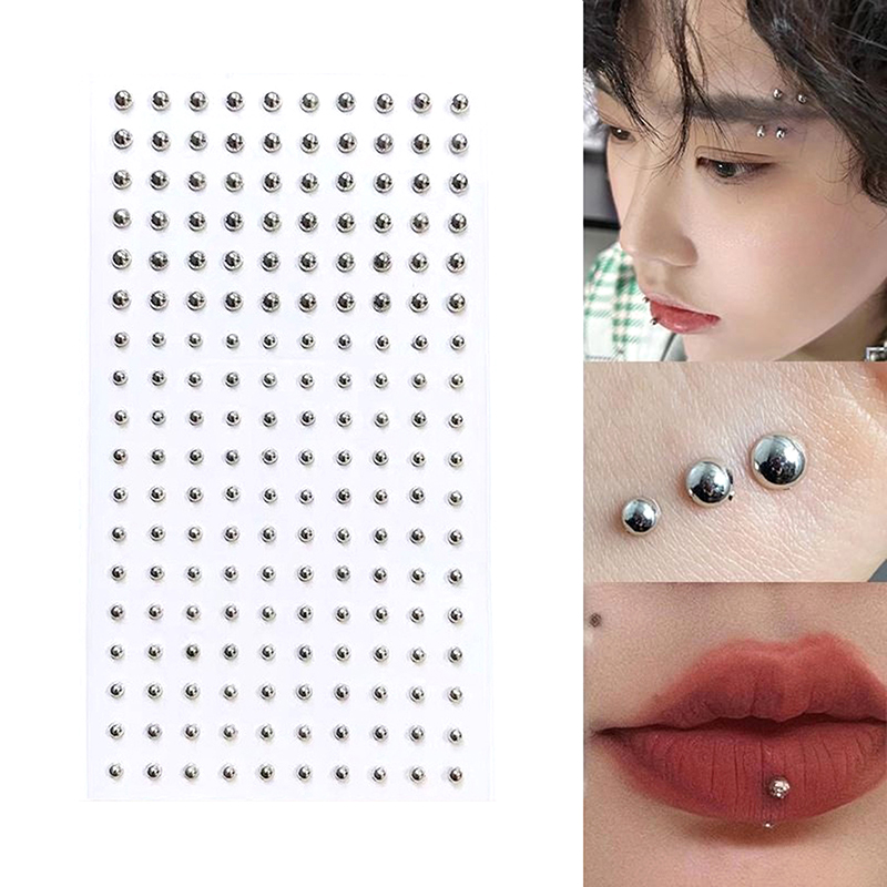Diamond Sticker Fake Nose Stud - đánh giá và giá Body Jewelry Stickers