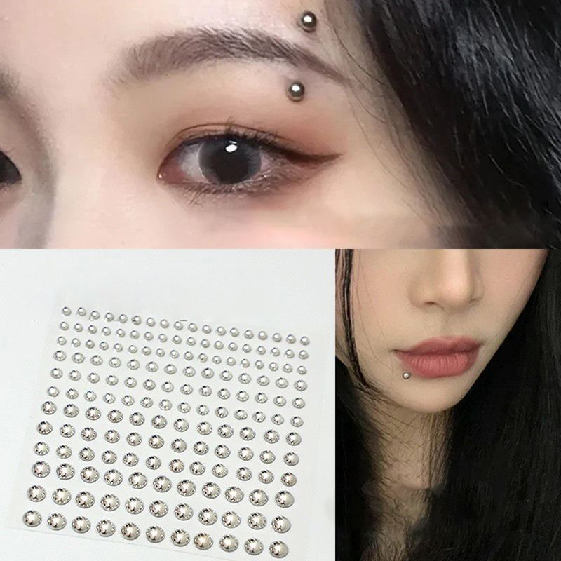Diamond Sticker Fake Nose Stud - đánh giá và giá Body Jewelry Stickers