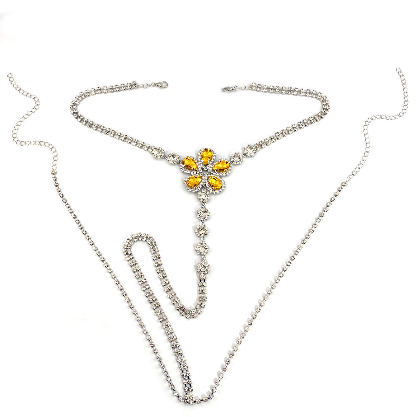 1pc Flower Shaped Sexy Rhinest - đánh giá và giá Body Jewelry Helix