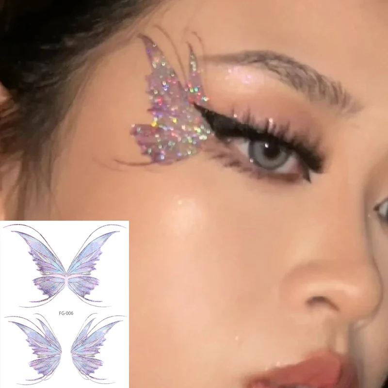 Fairy Butterfly Wings Shiny Ta - đánh giá và giá Body Jewelry Tattoo