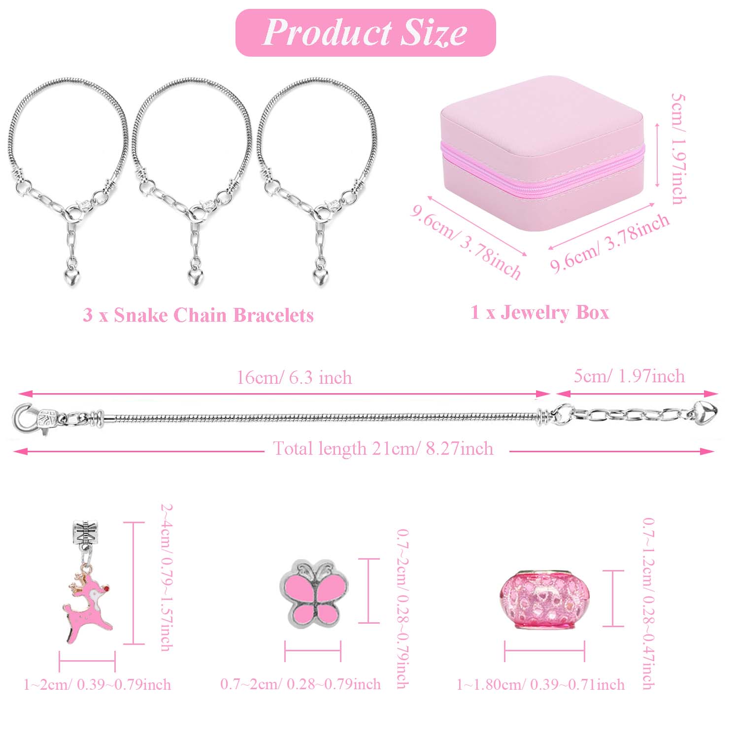 68pcs pink beaded jewelry set, - đánh giá và giá Body Jewelry Organizer