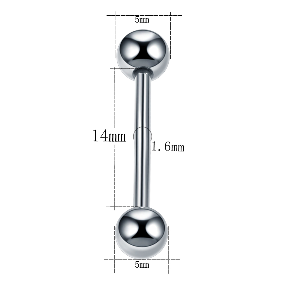1PC 14G 16G Titanium Industria - đánh giá và giá Body Jewelry Nipple Rings