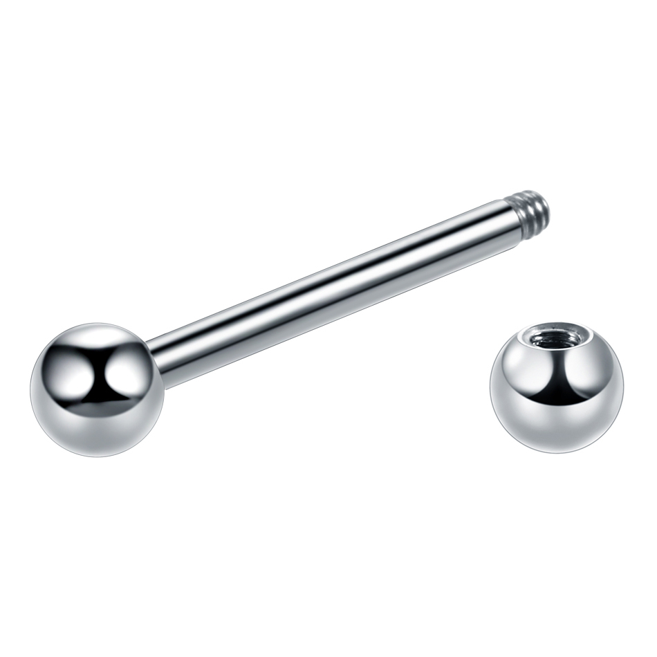1PC 14G 16G Titanium Industria - đánh giá và giá Body Jewelry Nipple Rings